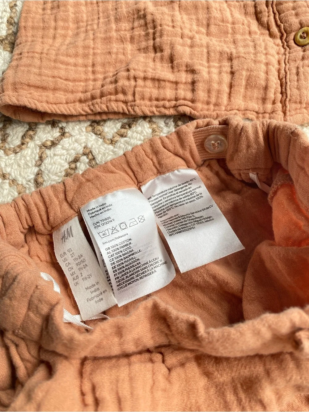 Organic Cotton Muslin Set